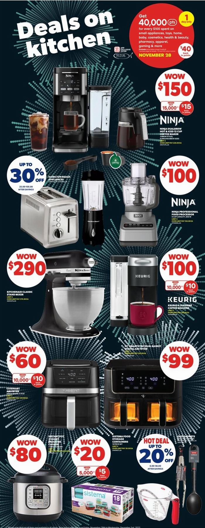 薅羊毛!Real Canadian Superstore黑五闪购,全场变相6折!抢AirPods Pro 3变相179加元!