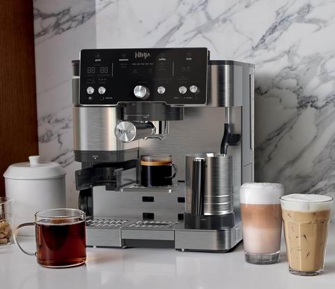黑五史低！Ninja ES501C Luxe 系列意式浓缩/滴滤咖啡机 399.95加元（原价 499.93加元）