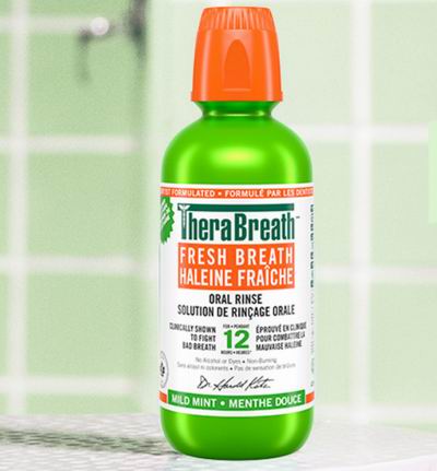 好评爆棚的清新神器!TheraBreath 牙科医生强推漱口水7.5折 9.1加元起!多款可选