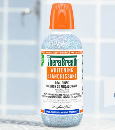 好评爆棚的清新神器!TheraBreath 牙科医生强推漱口水7.5折 9.1加元起!多款可选