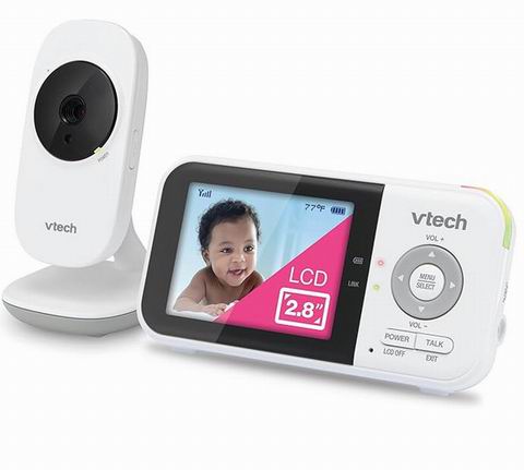 史低价!VTech VM819 2.8英寸婴儿监视器 59.99加元(原价 77.26加元)