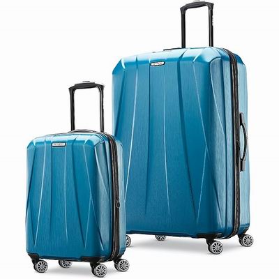白菜价!Samsonite 新秀丽 全PC超轻行李箱2.5折起!入2件套6.99!