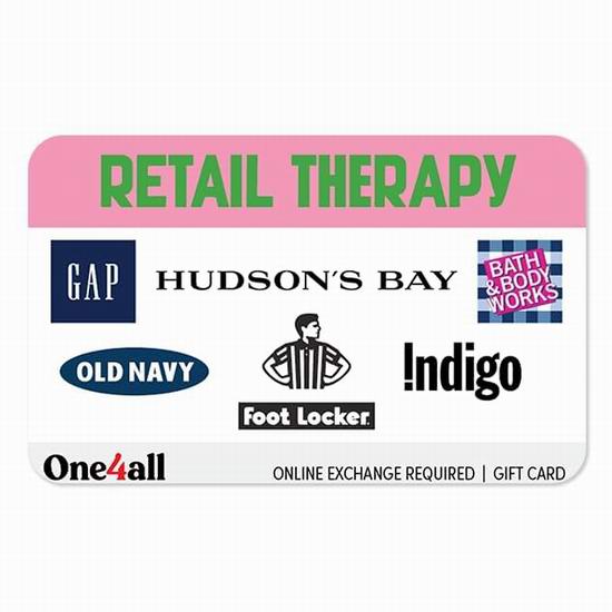 Multi-Brand Choice礼品卡8.5折！支持兑换Gap、Cineplex、Subway、Bath & Body Works、Foot Locker、Indigo、H&M、A&W、Toys R us、SportChek礼品卡！