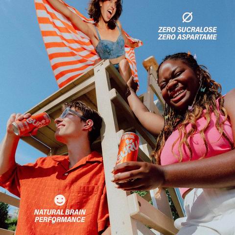 GURU 桃芒果味有机能量饮料355毫升 × 24瓶 47.97加元(原价 68.9加元)!每瓶1.99加元