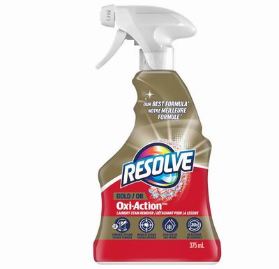 Resolve 金装 Oxi-Action 衣物去渍剂375毫升 5.61加元(原价 6.99加元)