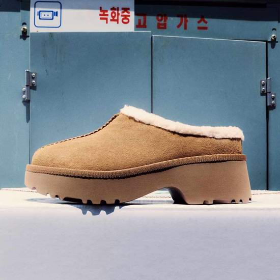手慢无！历史新低！UGG New Heights 羊皮羊毛衬里 女式穆勒鞋5折 87.14加元包邮！