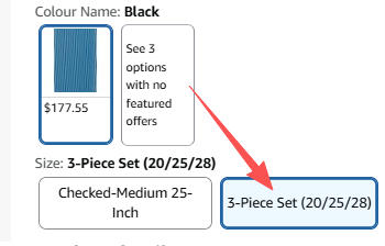 白菜价!Samsonite 新秀丽 全PC超轻行李箱2.5折起!入2件套6.99!