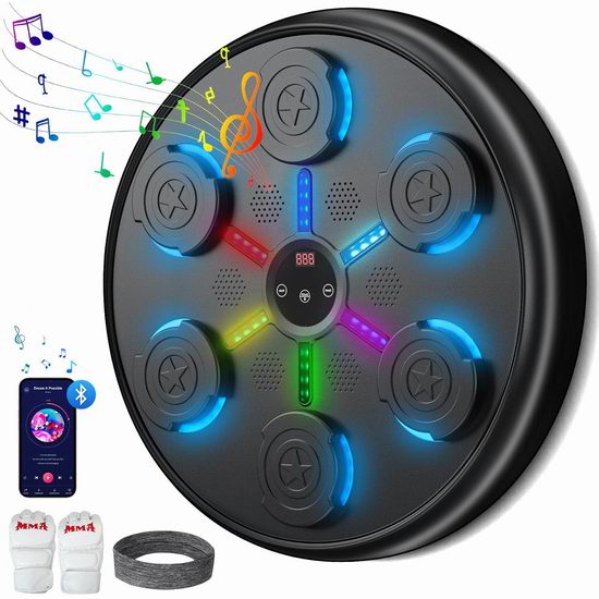 白菜价!历史新低!SPUER 二合一蓝牙音箱 音乐拳击机2.5折 29.99加元清仓!送拳击手套!2色可选! 白菜价!历史新低!SPUER 二合一蓝牙音箱 音乐拳击机2.5折 29.99加元清仓!送拳击手套!2色可选!