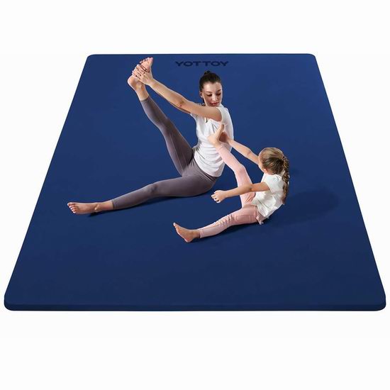 历史新低!YOTTOY TPE 超大加宽 防滑游戏垫/瑜伽垫5.7折 39.99加元包邮!送毛巾! 历史新低!YOTTOY TPE 超大加宽 防滑游戏垫/瑜伽垫5.7折 39.99加元包邮!送毛巾!