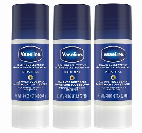 Vaseline 凡士林全身润肤啫喱膏 40克 ×3支装 19.86加元（原价 24.99加元）！每支6.62加元