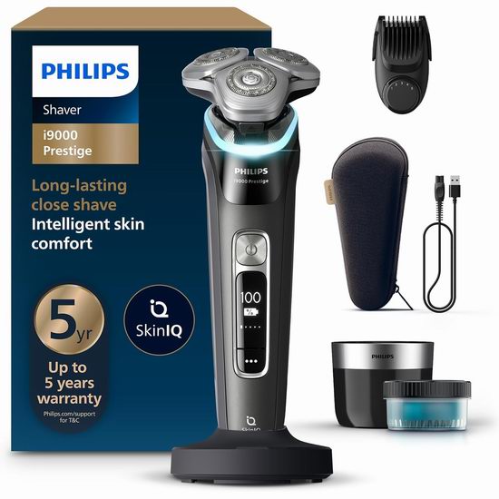 历史新低！Philips i9000 Prestige 飞利浦 智能电动剃须刀6.3折 219.95加元包邮！