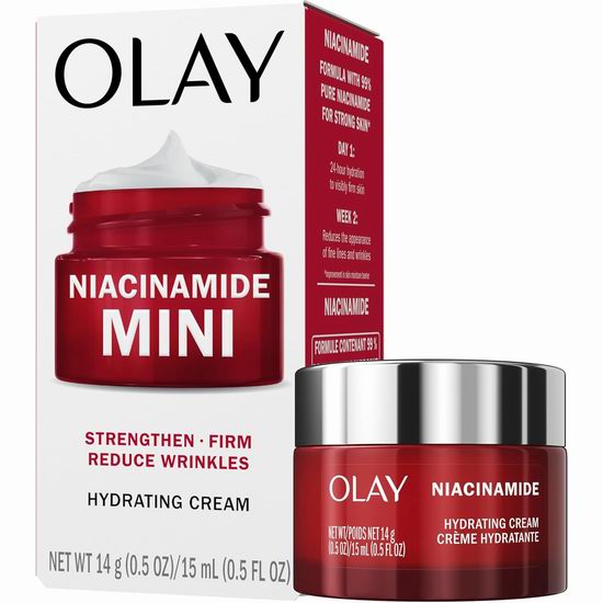  历史新低！Olay 玉兰油 新生塑颜烟酰胺保湿霜（15ml）5折 8加元！