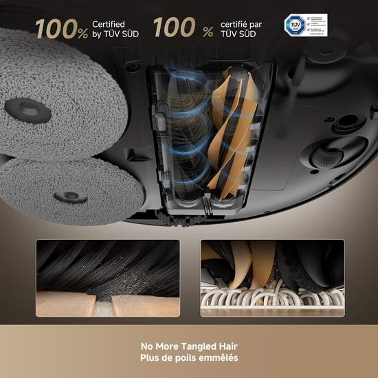 历史新低!Dreame X50 Ultra 小米追觅 五重升降 AI全能旗舰机皇 智能扫地机器人4.8折 1199.99加元包邮!送价值59.99加元替换滚刷!2色可选!