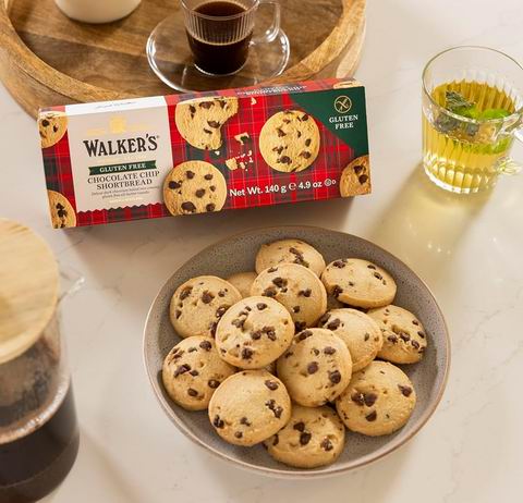 Walker's 全脂黄油无麸质巧克力碎酥饼 4.74加元(原价 6.99加元)