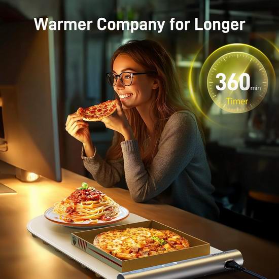 白菜价!历史新低!COLDFILL 电热食物保温垫3.6折 23.99加元包邮!