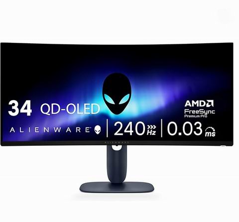 Alienware 34英寸 240Hz QD-OLED (3440 x 1440) 240Hz 0.03ms 曲面游戏显示器 899.99加元(原价 1129.99加元) Alienware 34英寸 240Hz QD-OLED (3440 x 1440) 240Hz 0.03ms 曲面游戏显示器 899.99加元(原价 1129.99加元)