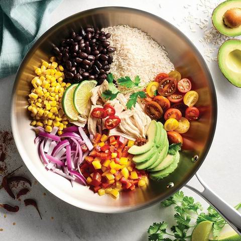 Tramontina 12英寸不锈钢三层复合煎锅 51.99加元(原价 63.98加元) Tramontina 12英寸不锈钢三层复合煎锅 51.99加元(原价 63.98加元)