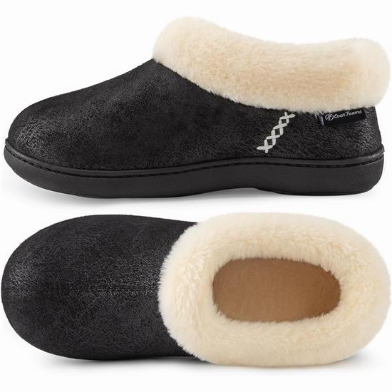 历史新低!EverFoams 女式记忆海绵毛毛拖鞋/家居鞋4.1折 19.99加元包邮!会员专享! 历史新低!EverFoams 女式记忆海绵毛毛拖鞋/家居鞋4.1折 19.99加元包邮!会员专享!