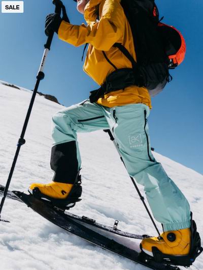 Burton精选滑雪服、滑雪靴、滑雪板、滑雪镜等4折起+包邮!