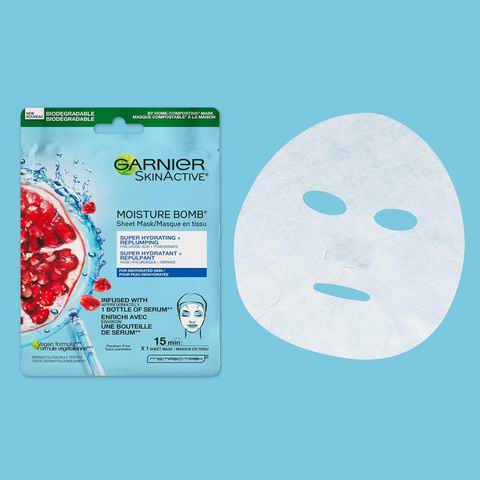 Garnier 玻尿酸石榴焕颜面膜 3.77加元