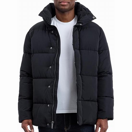 白菜价！Michael Kors 男式加厚泡芙防寒服 139.99加元包邮！2色可选！