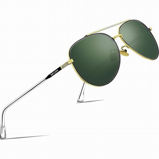 白菜价!历史新低!SIPLION 男女通用驾驶偏光太阳镜3.3折 9.99加元!6色可选! 白菜价!历史新低!SIPLION 男女通用驾驶偏光太阳镜3.3折 9.99加元!6色可选!