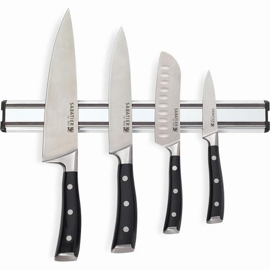 历史新低!Sabatier 不锈钢磁性刀具收纳条4.9折 7.88加元! 历史新低!Sabatier 不锈钢磁性刀具收纳条4.9折 7.88加元!
