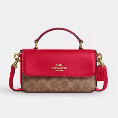 Coach Outlet大促,精选时尚美包、服饰、鞋靴2.5折起+部分款额外8折!入迷你链条包、托特包9、运动鞋、C字项链!