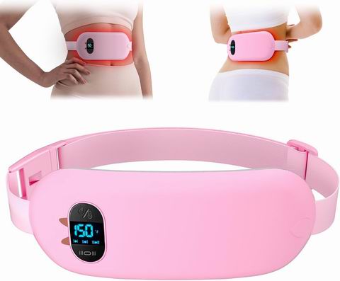 史低价！ BouZaFoFa 便携式无线电热垫/腰带  缓解痛经 18.99-19.99加元（原价 34.99加元）