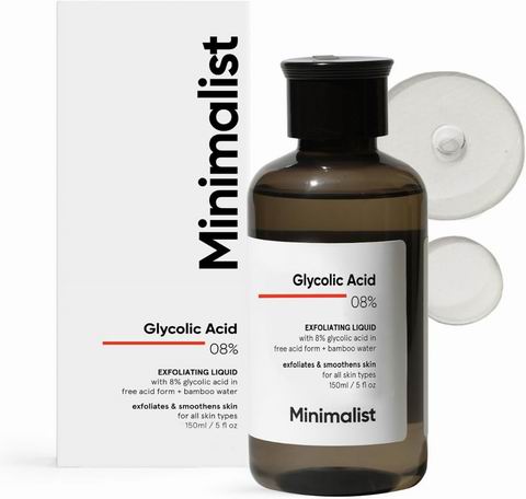 Minimalist  打造透亮肌肤  8%果酸爽肤水150毫升   15.29加元（原价 16.99加元）