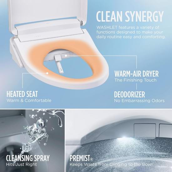 历史新低!TOTO WASHLET S2 SW3346#01 长型 全自动智能马桶盖5.7折 585.57加元包邮!