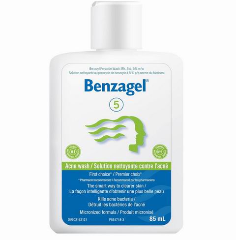 最受推荐痤疮治疗品牌之一!Benzagel 5%过氧化苯甲酰祛痘洗面奶85毫升 8.47加元