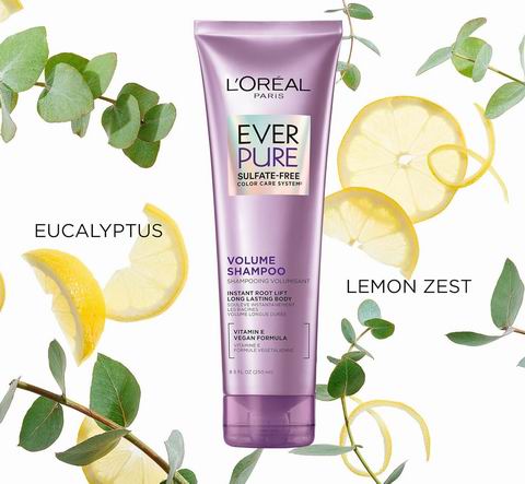 L'Oreal Paris EverPure 无硫酸盐丰盈洗发露250毫升 12.91加元限量特卖(原价 15.99加元)