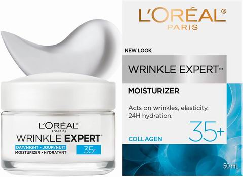 L'Oréal Paris 胶原蛋白 抗皱专家锁龄保湿滋养日霜 35+ 11.98加元(原价 16.97加元)
