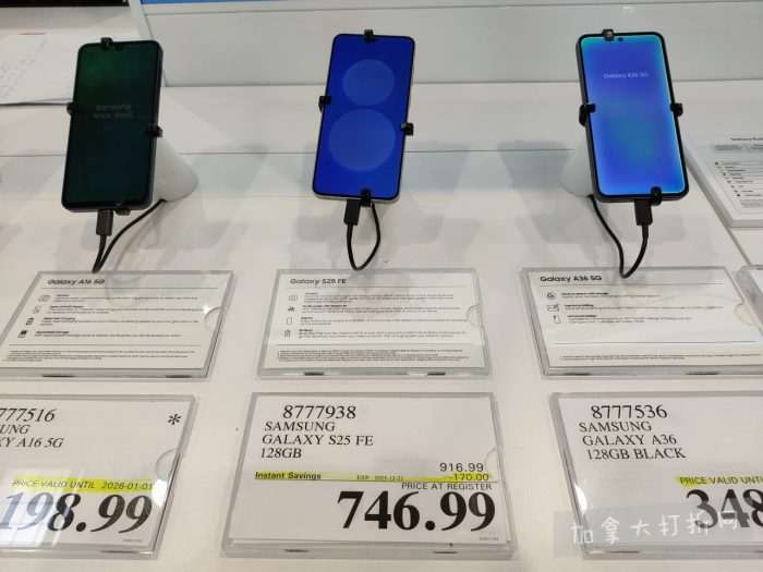 独家！【加东版】Costco店内实拍，有效期至12月21日！iPhone16月供、大龙虾减、阿迪鞋.99、蝴蝶虾.99、电火锅.99、折叠桌.99、折叠椅.99、化妆镜.99！