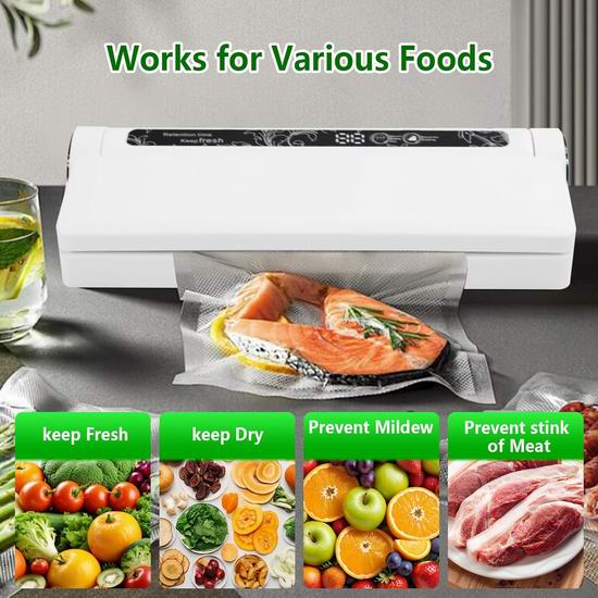 白菜价!历史新低!SKTMH 全自动干湿两用 真空封口机 15.99加元! 白菜价!历史新低!SKTMH 全自动干湿两用 真空封口机 15.99加元!