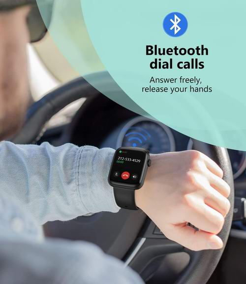 超级白菜!历史新低!Demabon 1.85英寸 蓝牙通话 智能手表1.4折 16加元清仓!