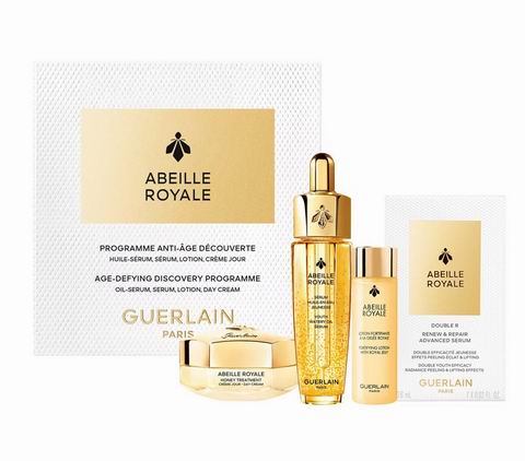 最后机会!Guerlain 帝皇面霜+皇蜂姿黄金复原蜜4件套 101.25加元(原价 135加元)