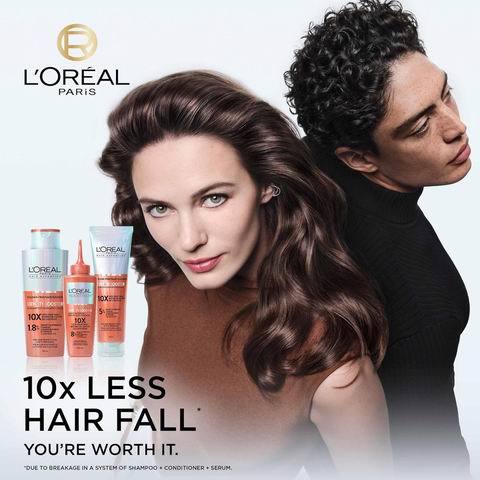 L'Oréal Paris  Hair Expertise秀发丰盈强韧洗发护发3件套 34.69加元（原价 42.97加元）