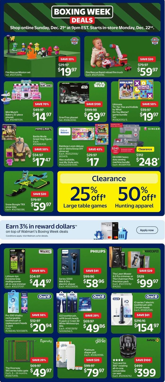 今晚9点开抢!Walmart节礼周大促,iPhone 16零月供+送0、AirPods耳机9、电压力锅.98、Corelle餐具5折、空气炸锅.98、戴森吸尘器9.99!