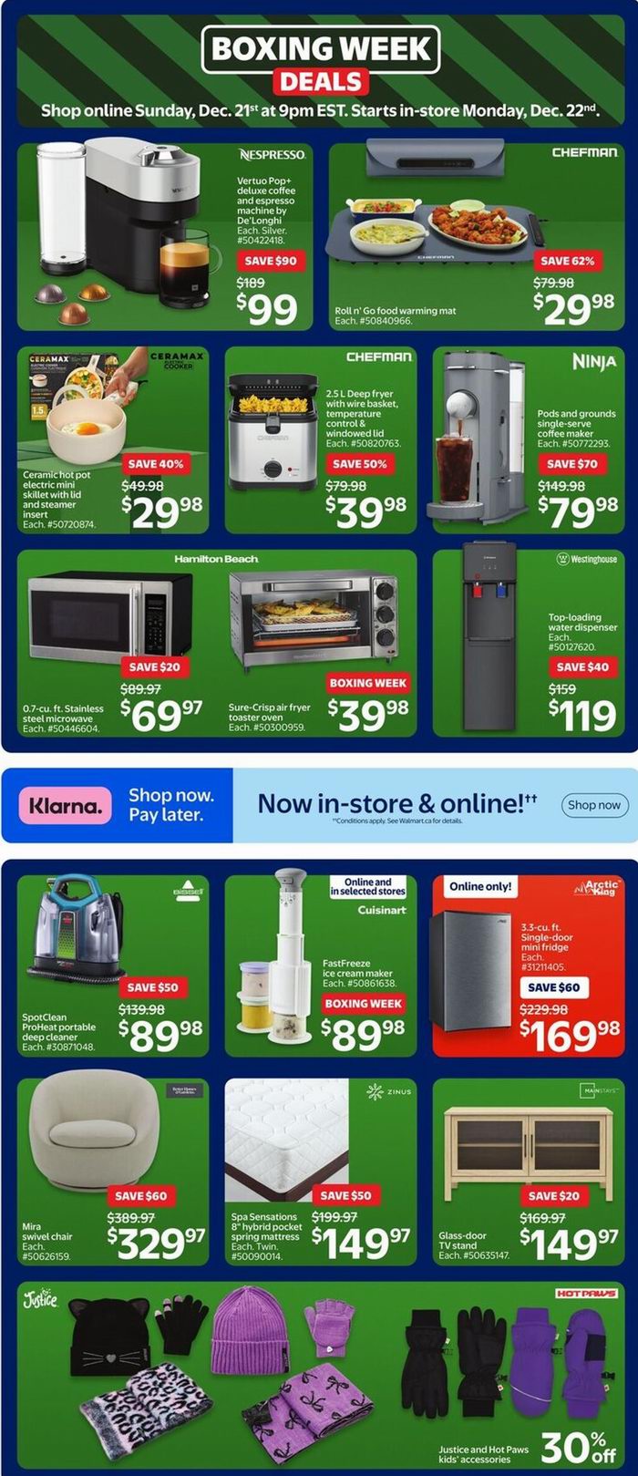 今晚9点开抢!Walmart节礼周大促,iPhone 16零月供+送0、AirPods耳机9、电压力锅.98、Corelle餐具5折、空气炸锅.98、戴森吸尘器9.99!