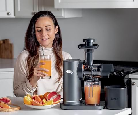 Ninja 强劲紧凑型慢速冷压榨汁机 129.98加元（原价 169.98加元）