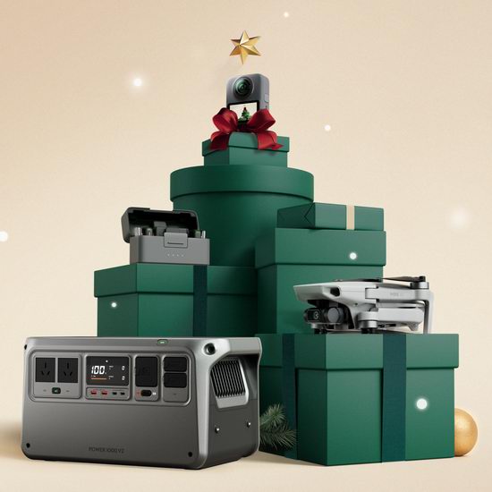 DJI大疆无人机、手机云台、运动相机等4.6折！入无人机$199、云台稳定器$99、领夹麦克风$79！