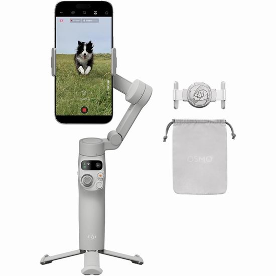 历史新低！DJI Osmo Mobile 7 大疆手机云台稳定器7.1折 92加元包邮！
