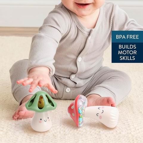  Itzy Ritzy 迷你沙锤音乐摇铃玩具  促进运动技能 听觉发育 8.24加元（原价 10.99加元）