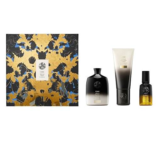 告别毛躁秀发！Oribe Gold 黄金修复洗发水+护发素+黄金发油3件套 102.6加元（价值 151加元）
