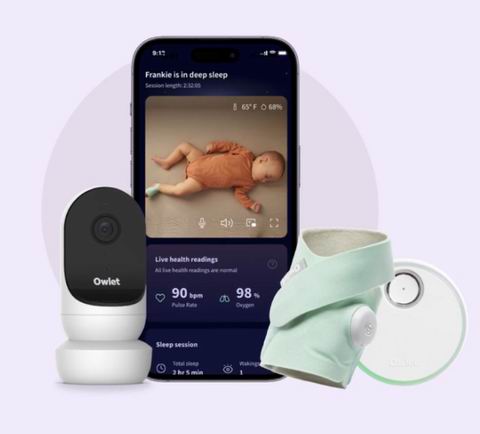  Owlet Dream Duo 2  智能婴儿监护器 379.98加元（原价 529.95加元）