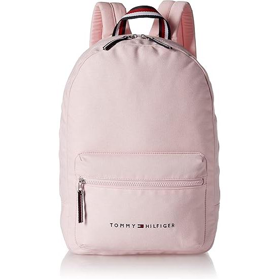  历史新低！Tommy Hilfiger Jackson 粉色帆布双肩包4.3折 38.58加元包邮！