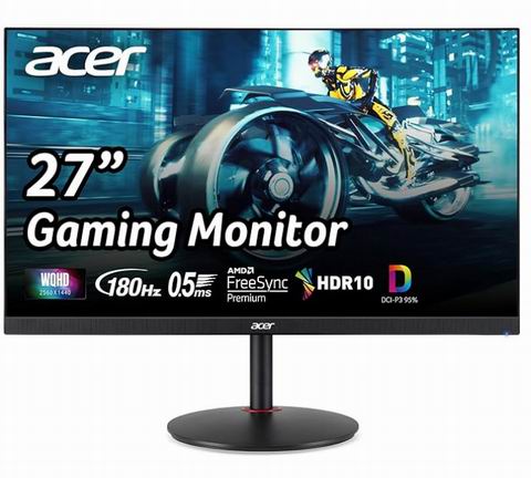 Acer 宏碁 Nitro XV271U M3bmiiprx 27.0 英寸 WQHD (2560 x 1440) 宽屏 IPS 游戏显示器 188加元（原价 380加元）