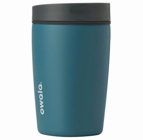 Owala SmoothSip 12盎司滑动式不锈钢保温杯/咖啡杯 27.97加元(原价 34.99加元)